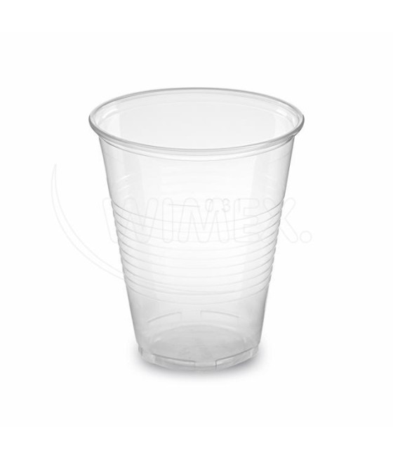 Plastový pohár PP 300ml, TRANSPARENTNÝ, 95mm, 50ks/bal
