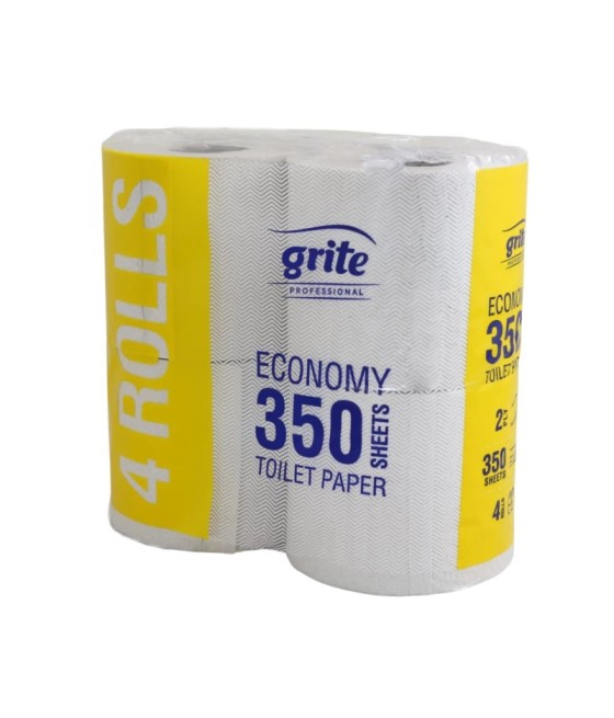 Toaletný papier GRITE Professional, 2 vrst., ECONOMY, 4ks/bal

