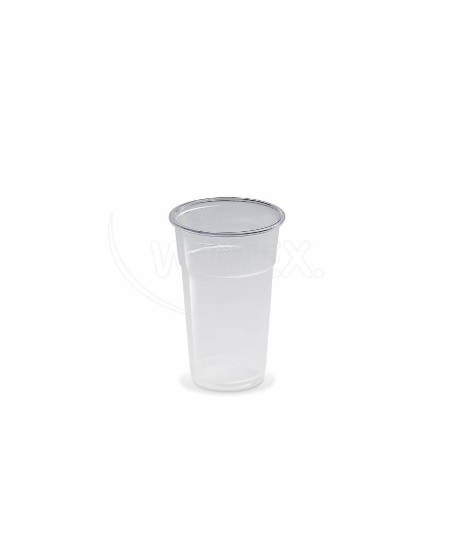 Plastový pohár PP 300ml, PRIESVITNÝ, 78mm, 50ks/bal