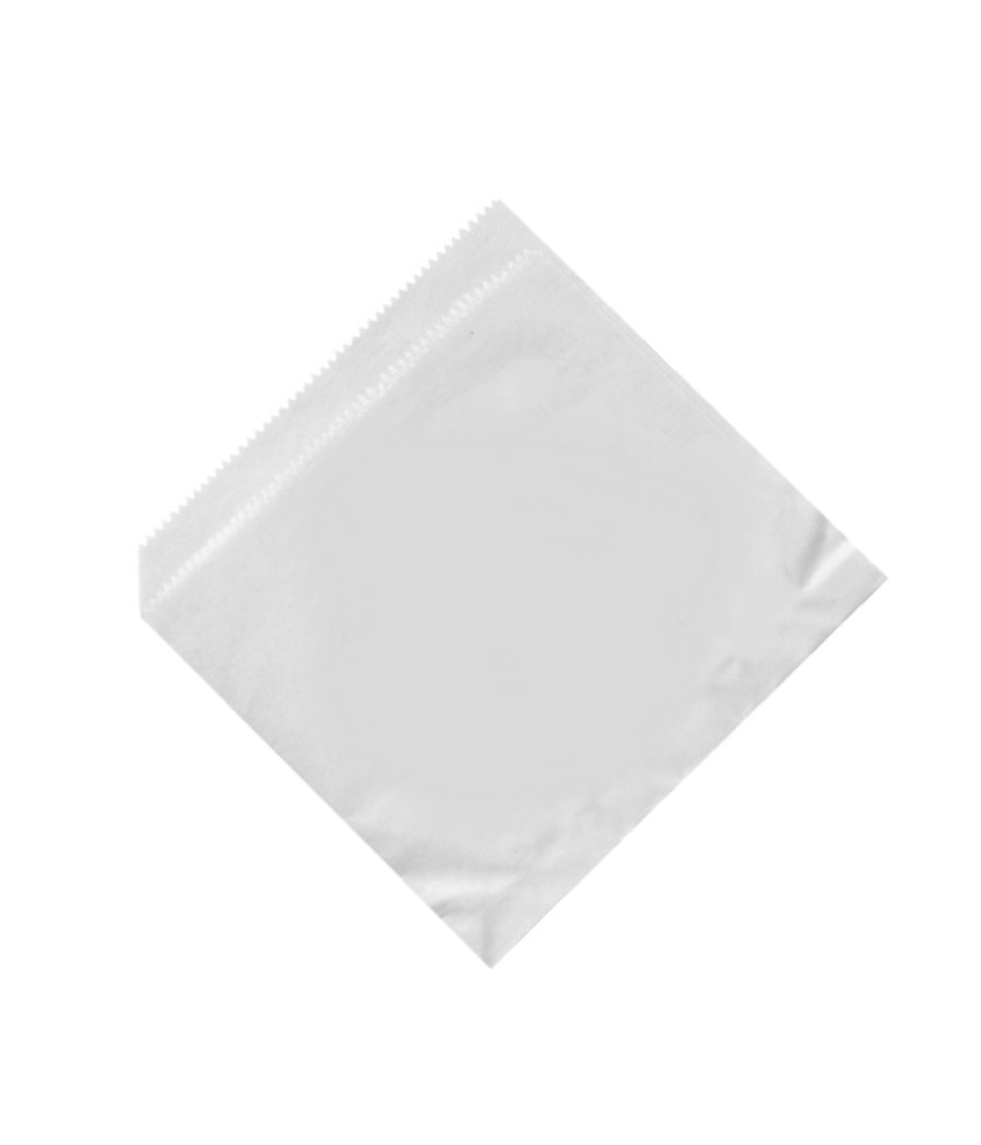 Papierové vrecko na HAMBURGER, BIELE, 16x16 cm, 500ks/bal