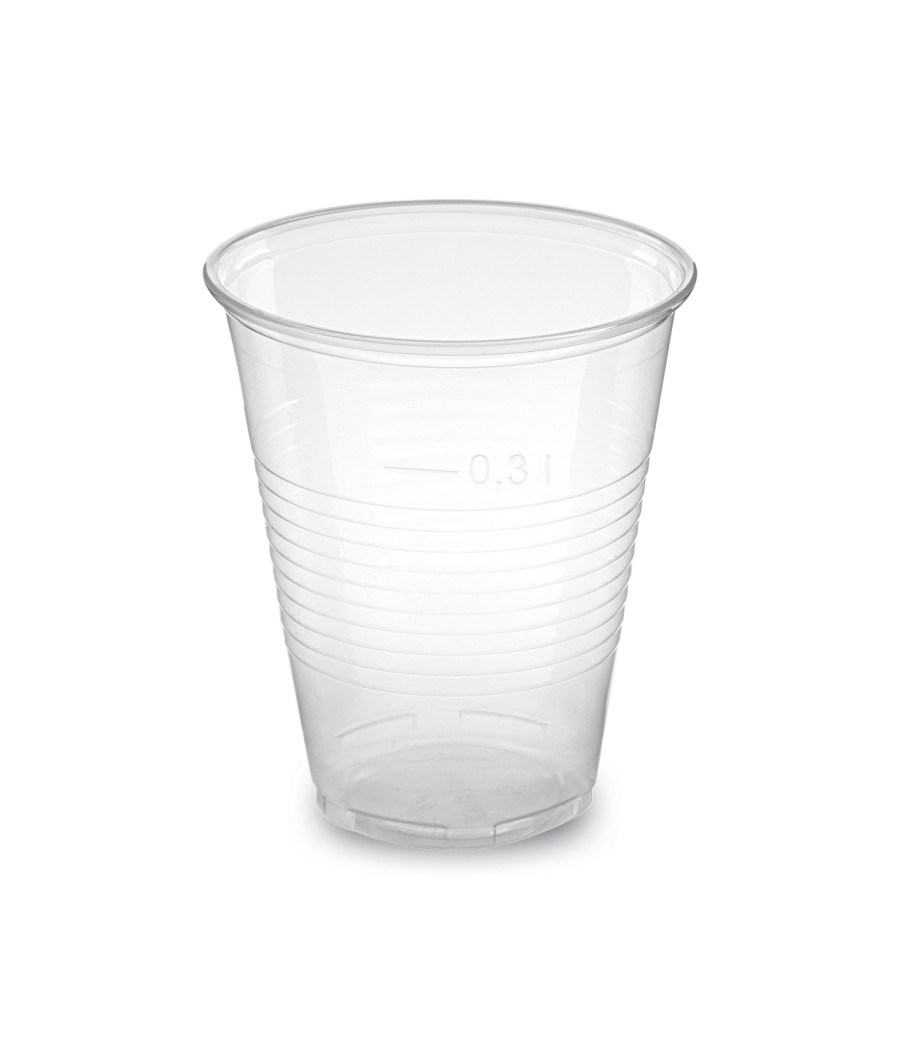 Plastový pohár PP 300ml, TRANSPARENTNÝ, 95mm, 50ks/bal